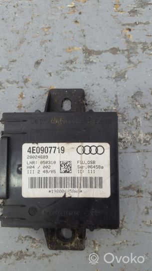Audi A8 S8 D3 4E Signalizācijas vadības bloks 4E0907719