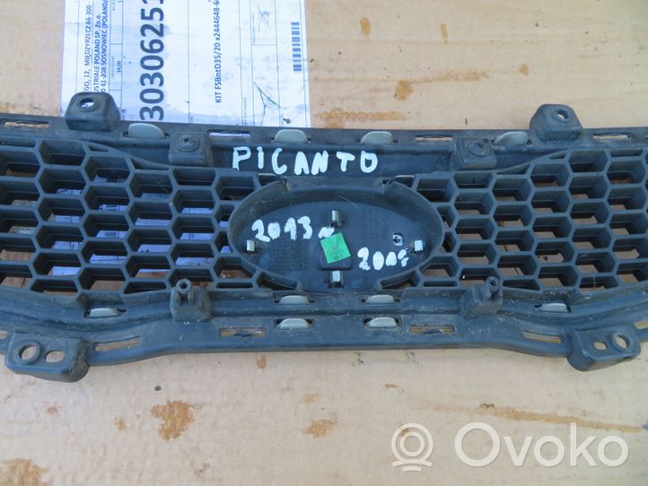 KIA Picanto Front bumper upper radiator grill 