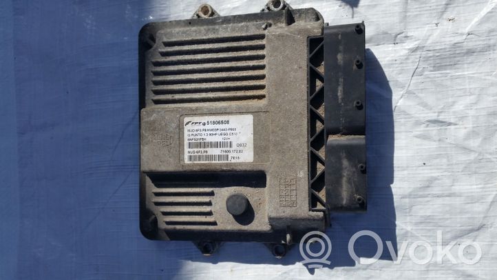 Fiat Grande Punto Moottorin ohjainlaite/moduuli 51806508