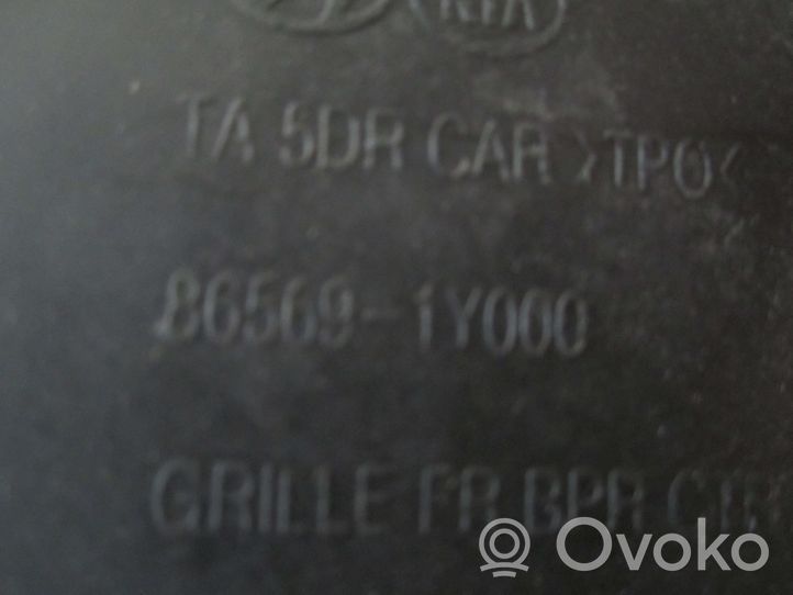 KIA Picanto Front bumper lower grill 865691Y000