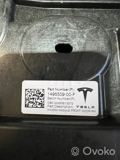 Tesla Model Y Manualny podnośnik szyby drzwi przednich 149550900F