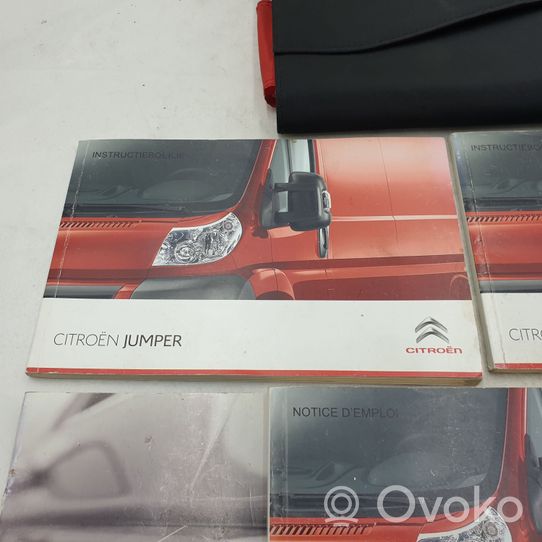 Citroen Jumper Owners service history hand book 