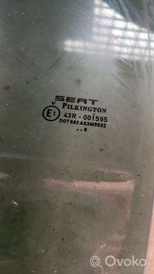 Seat Leon (1P) Vetro del finestrino della portiera posteriore 43R001595