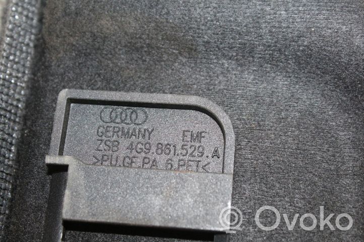 Audi A6 S6 C7 4G Trunk/boot floor carpet liner 4G9861529A