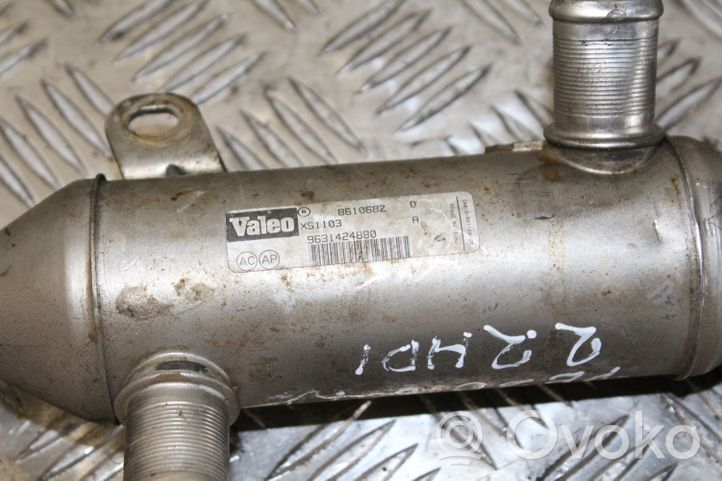 Peugeot 607 Refroidisseur de vanne EGR 9631424880