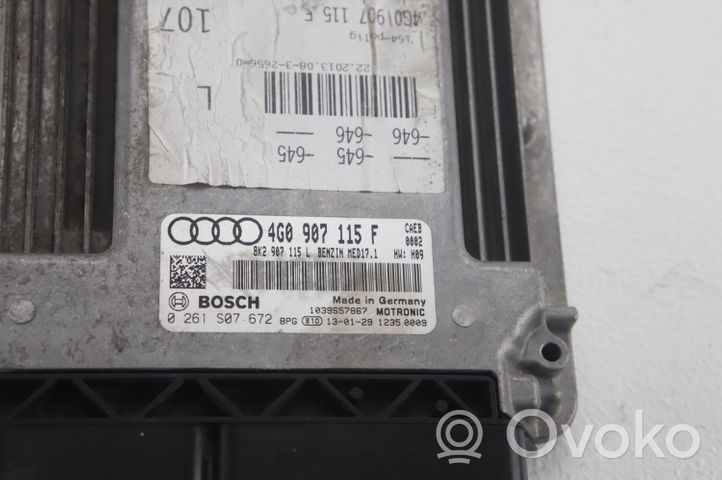 Audi A6 S6 C7 4G Centralina/modulo del motore 4G0907115F