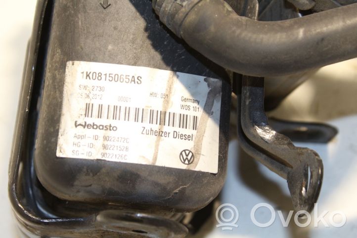 Volkswagen Touran II Autonominis šildytuvas (webasto) 1K0815065AS