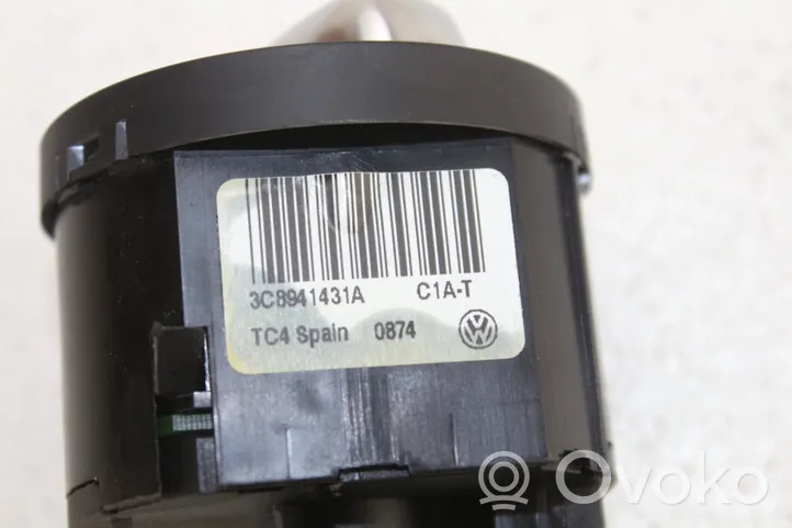 Volkswagen Tiguan Interrupteur d’éclairage 3C8941431A
