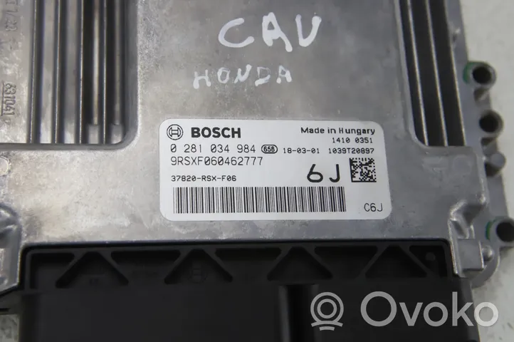 Honda CR-V Sterownik / Moduł ECU 9RSXF060462777