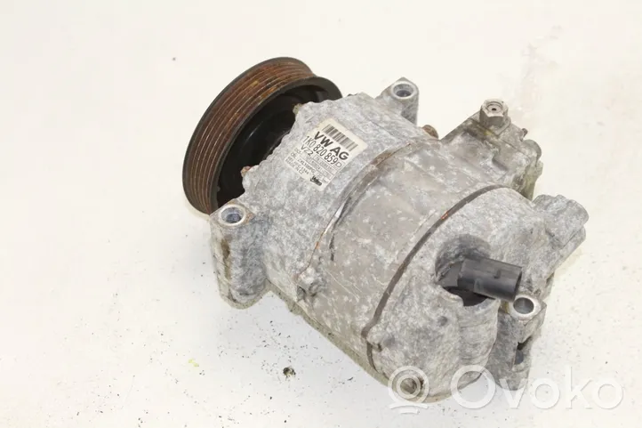 Volkswagen PASSAT CC Air conditioning (A/C) compressor (pump) 1K0820859D