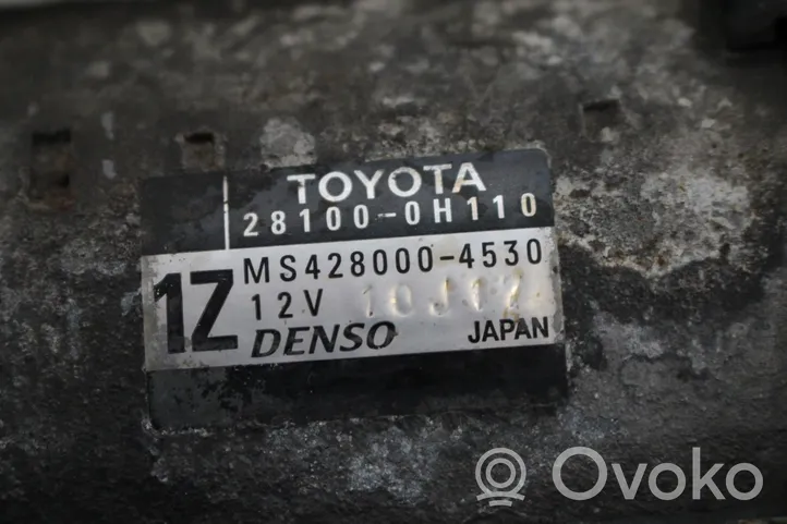 Toyota Avensis T250 Rozrusznik 28100-0H110