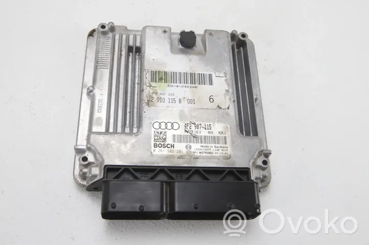 Audi A6 S6 C6 4F Centralina/modulo del motore 4F2907115