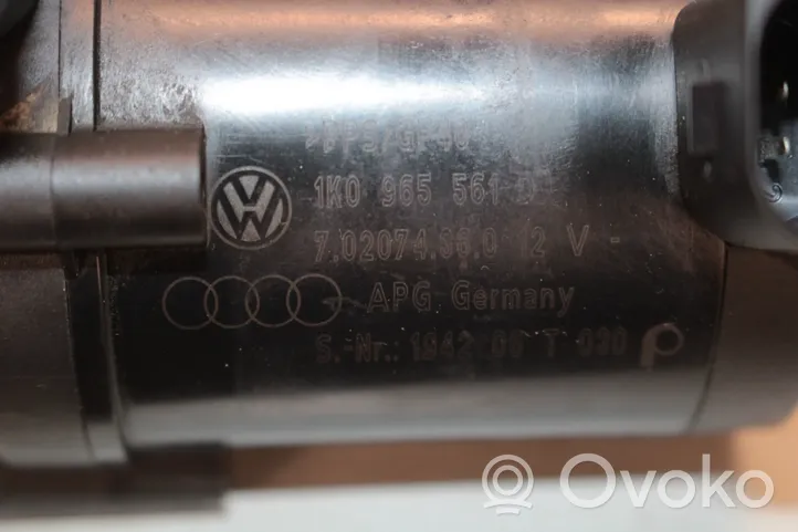 Volkswagen PASSAT B6 Sähköinen jäähdytysnesteen apupumppu 1K0965561D