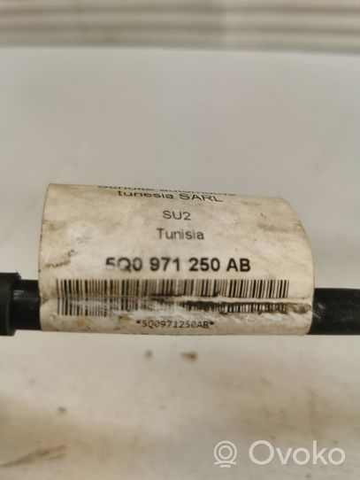 Volkswagen PASSAT B8 Cavo negativo messa a terra (batteria) 5Q0971250AB