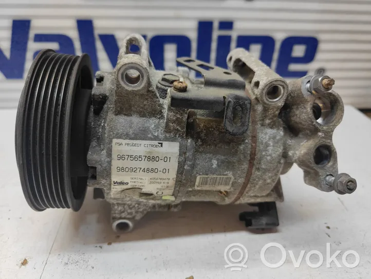 Peugeot 308 Ilmastointilaitteen kompressorin pumppu (A/C) 9675657880