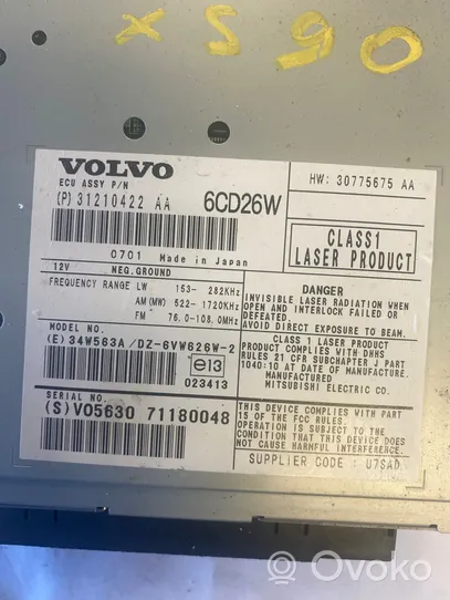 Volvo XC90 Panel / Radioodtwarzacz CD/DVD/GPS 30775675AA