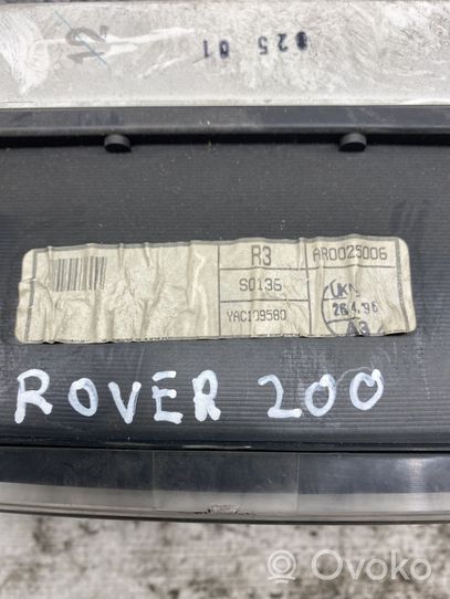 Rover 75 Compteur de vitesse tableau de bord AR0025001