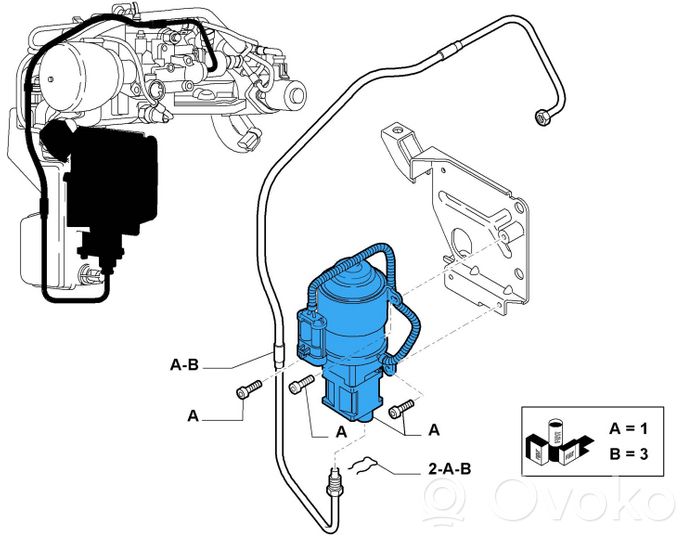 Fiat Punto (199) Muu vaihdelaatikon osa 71769597