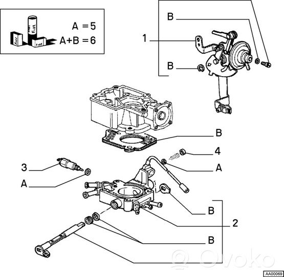 Fiat 500 Cinquecento Altra parte del carburatore 9942412