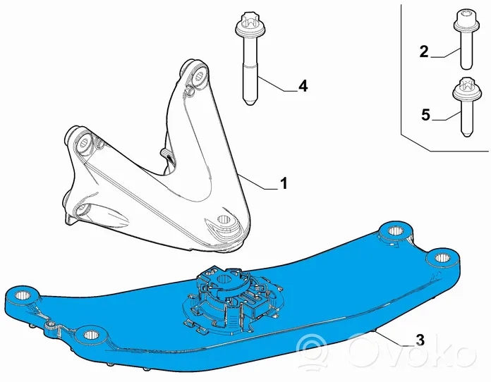 Alfa Romeo Giulia Gearbox mount 50547803