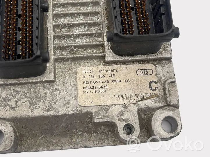 Alfa Romeo 147 Calculateur moteur ECU 46815363