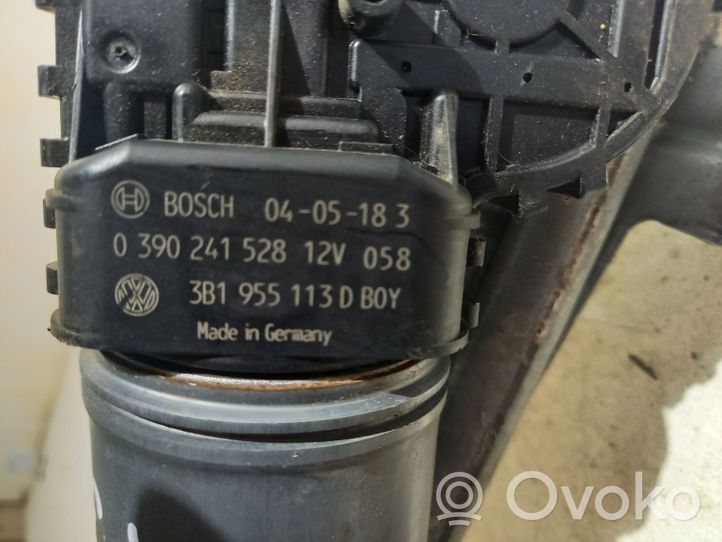 Volkswagen PASSAT B5.5 Wischergestänge Wischermotor vorne 3B1955113D