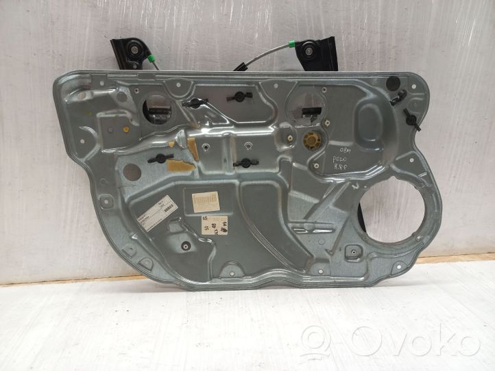 Volkswagen Polo IV 9N3 Mécanisme de lève-vitre avant sans moteur 6Q4837755