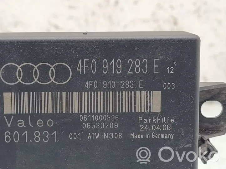 Audi A6 S6 C6 4F Sterownik / Moduł parkowania PDC 4F0919283E