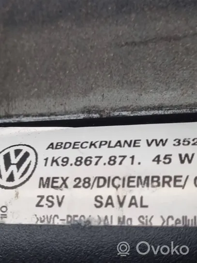 Volkswagen Golf V Tavarahyllyn kansi 1K9867871