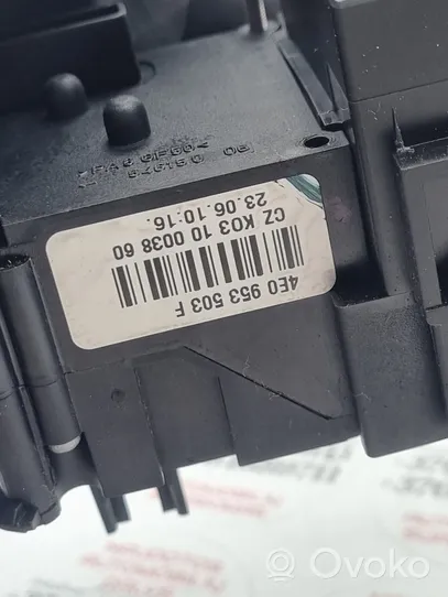 Audi A6 S6 C6 4F Interruptor/palanca de limpiador de luz de giro 4E0953503F