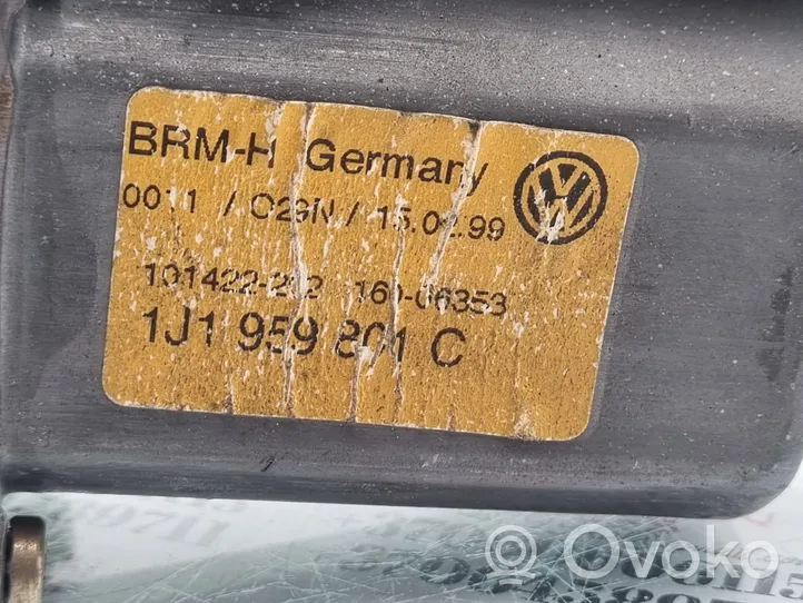 Volkswagen Golf IV Moteur de lève-vitre de porte avant 1J1959801C