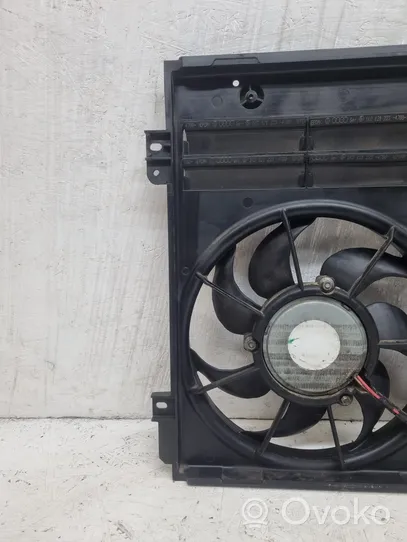 Volkswagen PASSAT B6 Electric radiator cooling fan 1K0121207BC