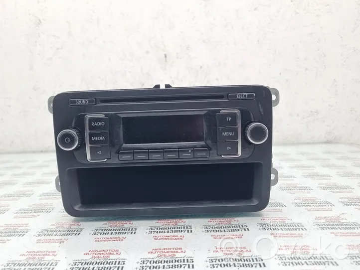 Volkswagen Touran II Unità principale autoradio/CD/DVD/GPS 5K0035156A