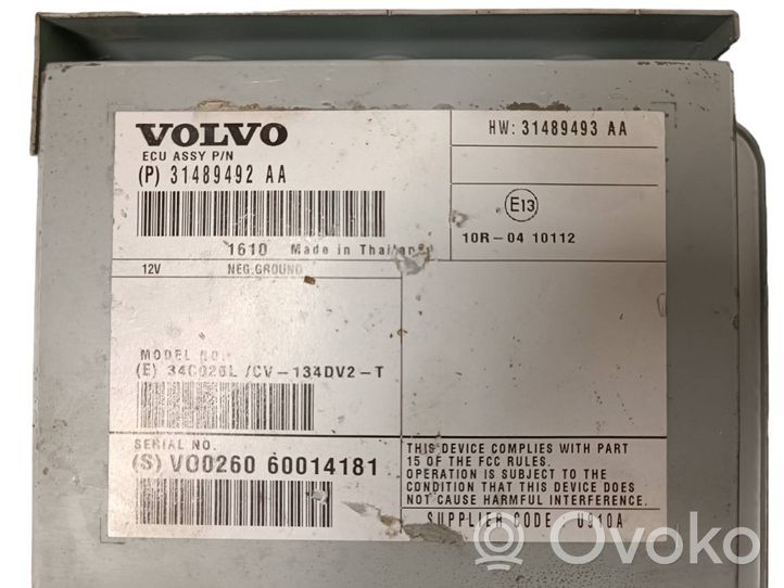 Volvo XC60 Wzmacniacz audio P31489492AA