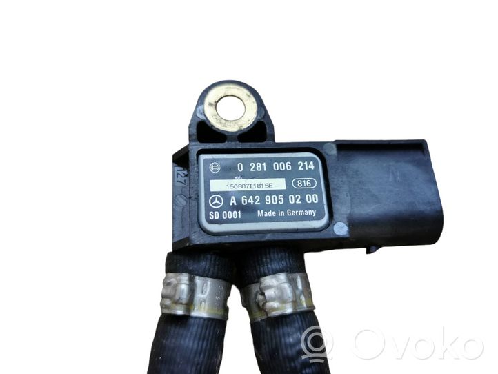 Mercedes-Benz S W222 Sensore di pressione dei gas di scarico A6429050200