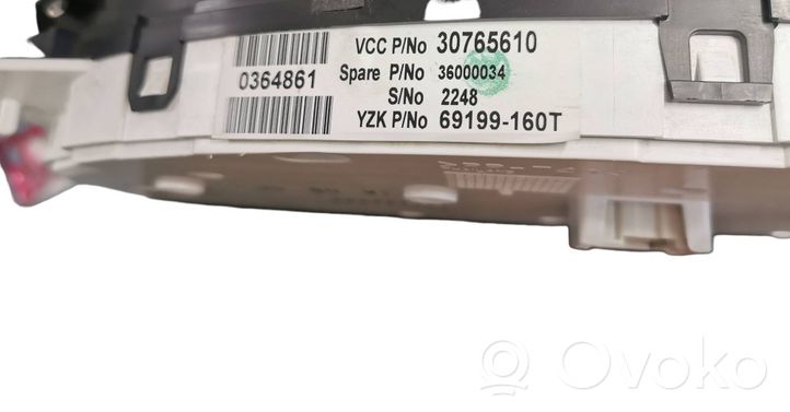 Volvo XC90 Licznik / Prędkościomierz 30765610