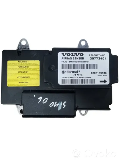 Volvo S40 Module de contrôle airbag 30773401