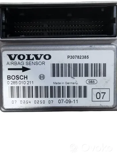 Volvo S60 Sterownik / Moduł Airbag P30782385