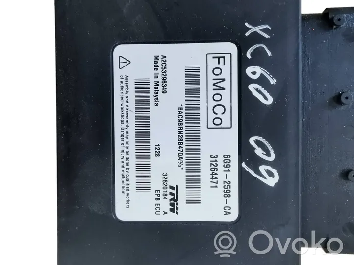 Volvo XC60 Hand brake control module 6G912598CA