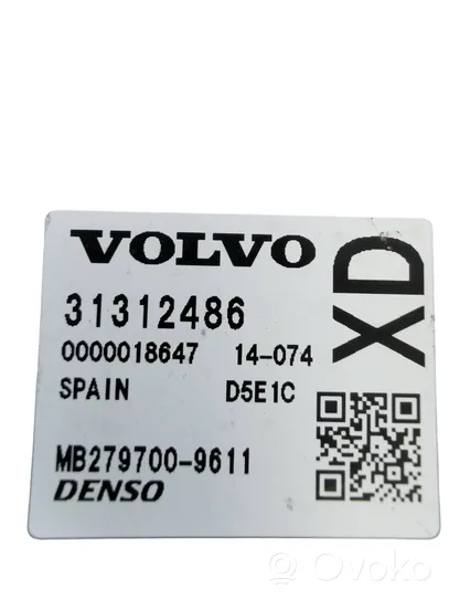 Volvo XC60 Centralina/modulo del motore 31312486
