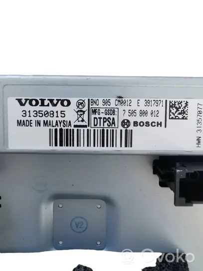 Volvo V60 Monitori/näyttö/pieni näyttö 31350815