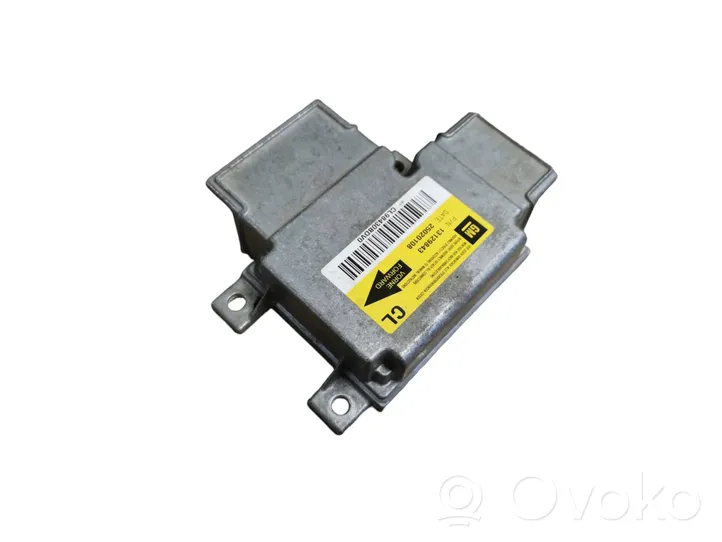 Opel Vectra C Oro pagalvių valdymo blokas 13129843