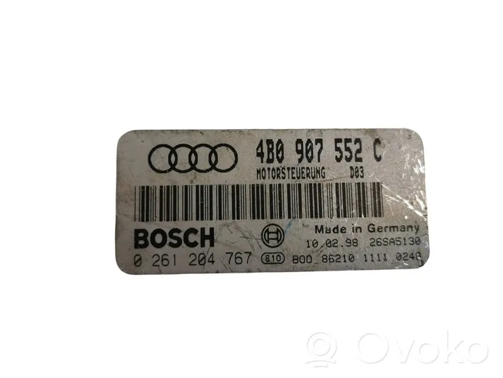 Audi A6 S6 C5 4B Variklio valdymo blokas 4B0907552C