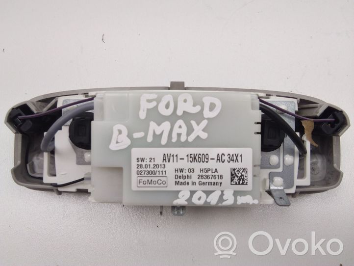 Ford B-MAX Luz del asiento delantero AV1115K609AC