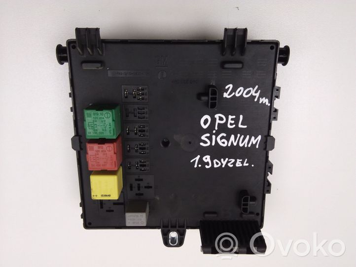 Opel Signum Modulo di controllo del corpo centrale 13189923