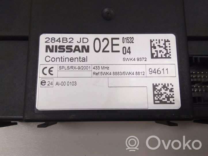 Nissan Qashqai+2 Inne wyposażenie elektryczne 284B2JD02E