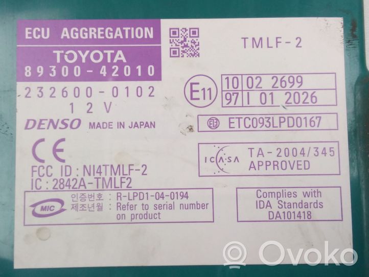 Toyota RAV 4 (XA30) Inne wyposażenie elektryczne 8930042010