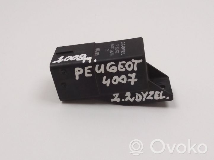 Peugeot 4007 Hehkutulpan esikuumennuksen rele 51252002