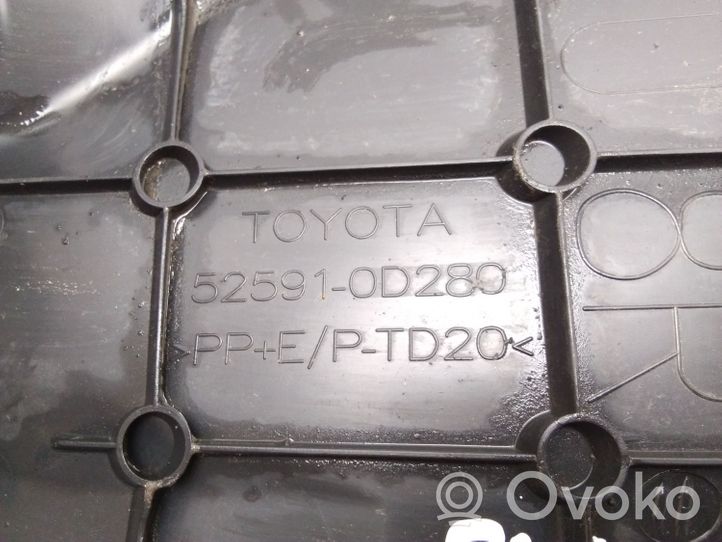 Toyota Yaris Galinis purvasargis 525910D280