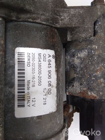 Mercedes-Benz A W176 Starter motor A6459060800